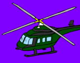 Desenho Helicoptero  pintado por tinho00000
