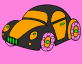Desenho Carro de brinquedo pintado por Fusca Cor3