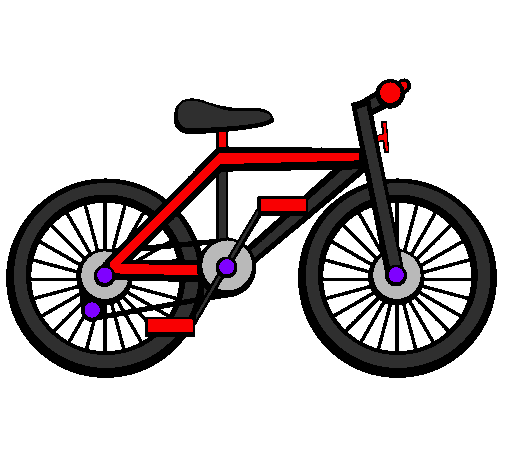 Desenho Bicicleta pintado por verônica