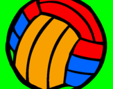 Desenho Bola de voleibol pintado por ryan