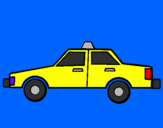 Desenho Taxi pintado por lucas