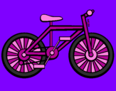 Desenho Bicicleta pintado por mel