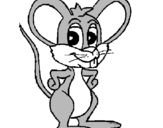 Desenho Rato pintado por tiago 90