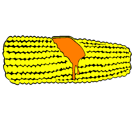 Desenho Espiga de milho  pintado por DANIEL
