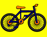 Desenho Bicicleta pintado por luiz henrique