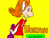 Desenho Horton - Sally O'Maley pintado por stanley