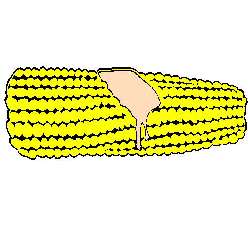 Desenho Espiga de milho  pintado por ANDREIA