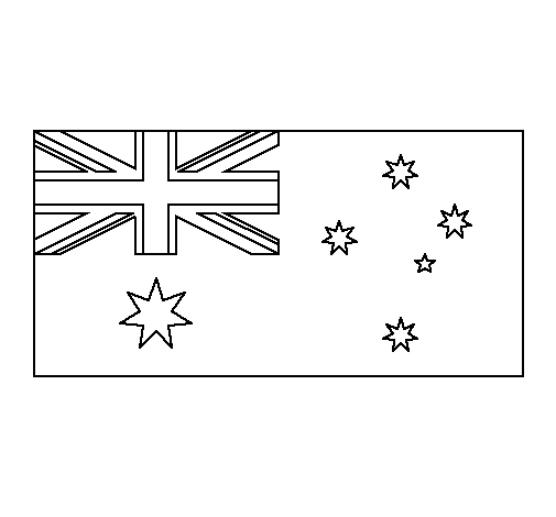 Desenho Austrália pintado por vanatu