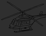Desenho Helicoptero  pintado por rosalba