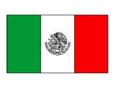 Desenho México pintado por Espanhol