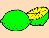 Desenho Limão pintado por Andreia