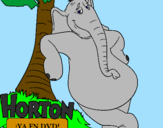 Desenho Horton pintado por cilene