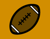 Desenho Bola de futebol americano II pintado por marcel
