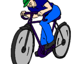 Desenho Ciclismo pintado por BEN 10