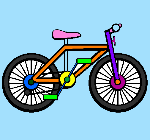 Desenho Bicicleta pintado por yuri rodrigues