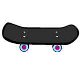 Desenho Skate II pintado por joao