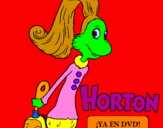Desenho Horton - Sally O'Maley pintado por Mariona