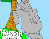 Desenho Horton pintado por maria eduarda