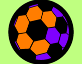 Desenho Bola de futebol III pintado por yuri