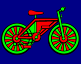 Desenho Bicicleta pintado por joao pedro