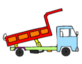 Desenho Camião de carga pintado por BERNARDO