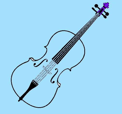 Desenho Violino pintado por GUILHERME