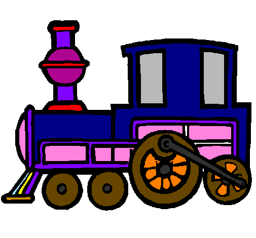 Desenho Comboio pintado por tininha