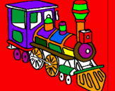 Desenho Comboio pintado por matheus