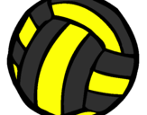 Desenho Bola de voleibol pintado por gabriel