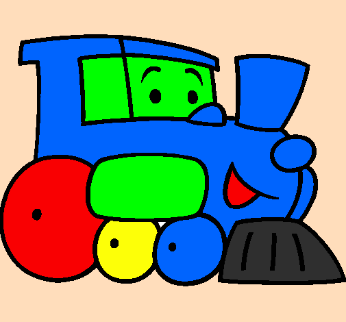 Desenho Comboio pintado por jasonjornet