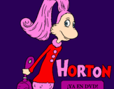 Desenho Horton - Sally O'Maley pintado por nayanne