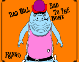 Desenho Bad Bill pintado por LETE