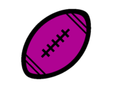 Desenho Bola de futebol americano II pintado por bvjd
