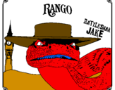 Desenho Rattlesmar Jake pintado por leonardo