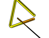 Desenho Triângulo pintado por wallace