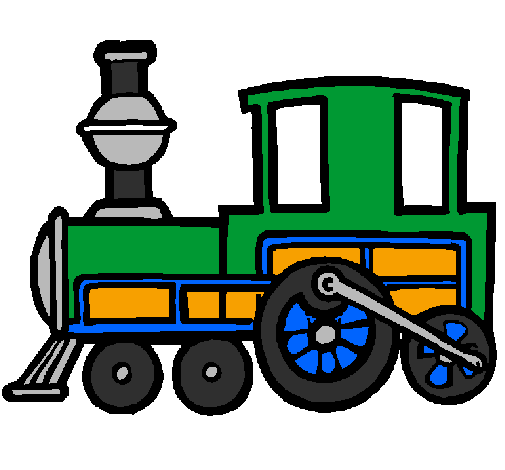 Desenho Comboio pintado por fatima