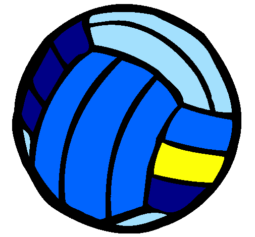 Desenho Bola de voleibol pintado por yamoutituin