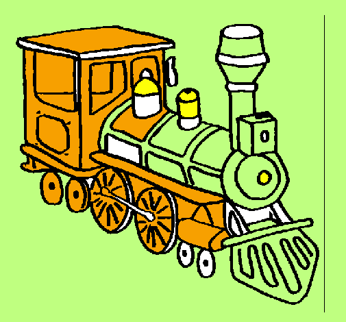 Desenho Comboio pintado por João    Felipe Palu