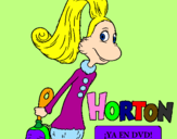 Desenho Horton - Sally O'Maley pintado por lala  duda  leo
