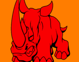 Desenho Rinoceronte II pintado por dagm8o8ºo--kgj6ufbn8li