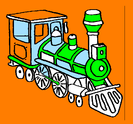 Desenho Comboio pintado por vitorio
