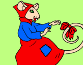 Desenho La ratita presumida 7 pintado por wallace