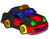 Desenho Herbie Taxista pintado por maikon