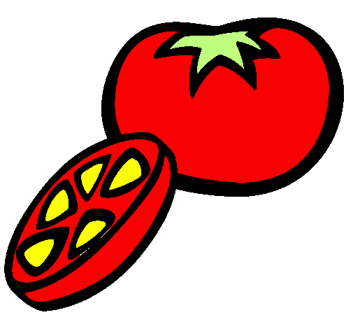Desenho Tomate pintado por rodrigo