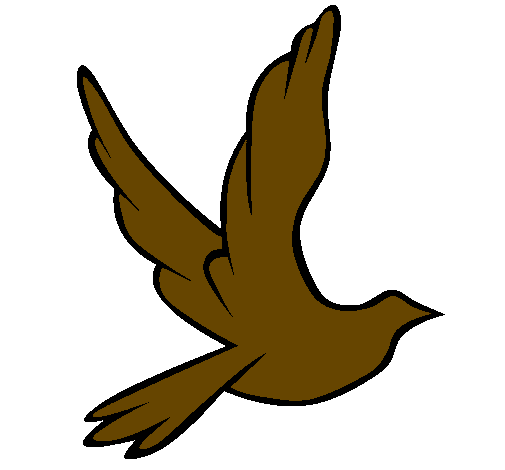 Desenho Pomba da paz a voar pintado por marronzinho