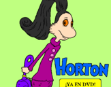 Desenho Horton - Sally O'Maley pintado por catherine