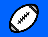 Desenho Bola de futebol americano II pintado por dragion