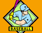 Desenho Logo de basebol pintado por rodrigo