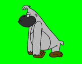 Desenho Macaco aborrecido pintado por gabriel passos