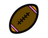 Desenho Bola de futebol americano II pintado por gustavo